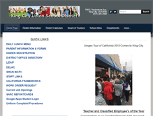 Tablet Screenshot of kcusd.org